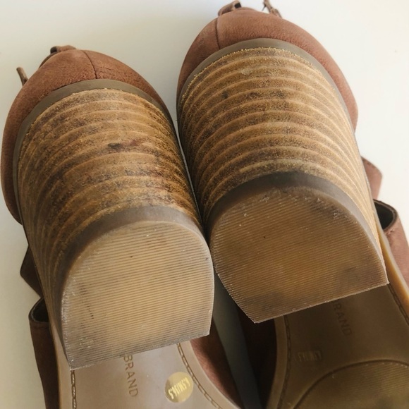 Lucky Brand Barimo Open Toe Booties - Picture 11 of 16